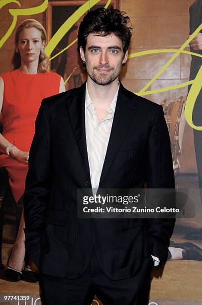 Actor Flavio Parenti attends "Io Sono L'Amore": Milan Screening held at Cinema Colosseo on March 15, 2010 in Milan, Italy.