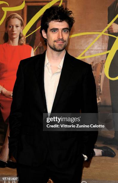 Actor Flavio Parenti attends "Io Sono L'Amore": Milan Screening held at Cinema Colosseo on March 15, 2010 in Milan, Italy.