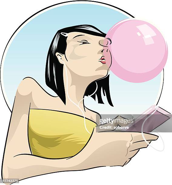 podbubble - only teenage girls stock illustrations