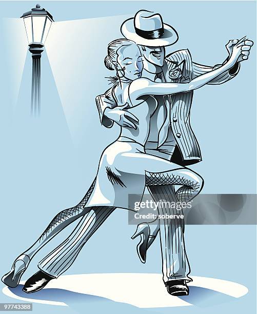 ilustrações de stock, clip art, desenhos animados e ícones de tango passos - tango