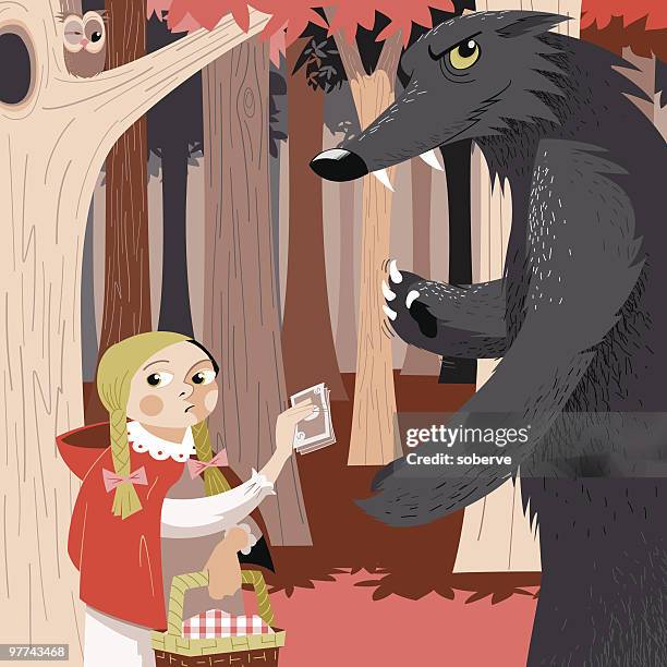 little red bussiness - bribe stock illustrations