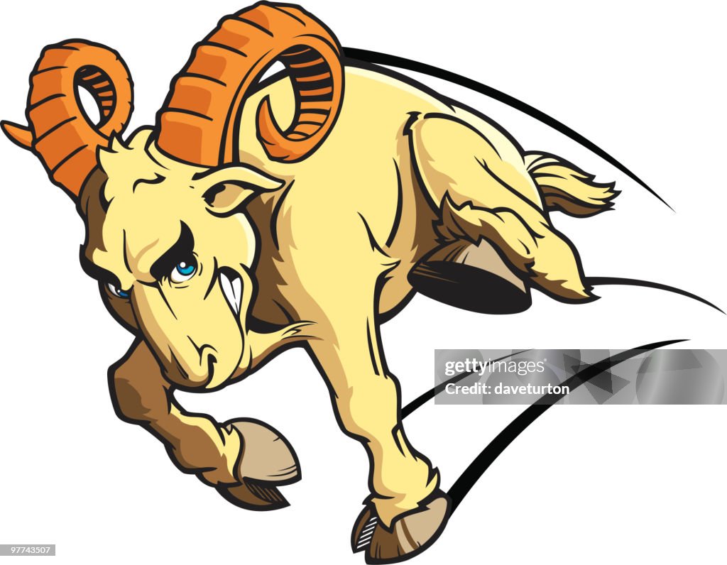 Ram Running Outline Ram Running High-Res Vector Graphic - Getty Images