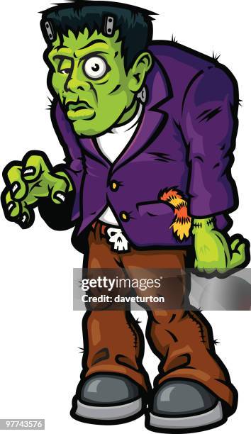 ilustrações, clipart, desenhos animados e ícones de frankenstein - frankenstein