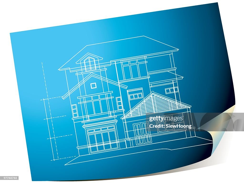 Generic Blue Print Blue Print High-Res Vector Graphic - Getty Images