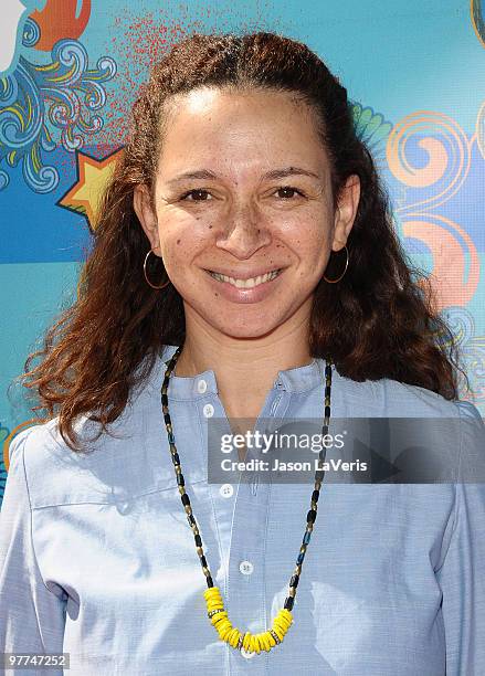 Actress Maya Rudolph attends the Make-A-Wish Foundation event at Santa Monica Pier on March 14, 2010 in Santa Monica, California.