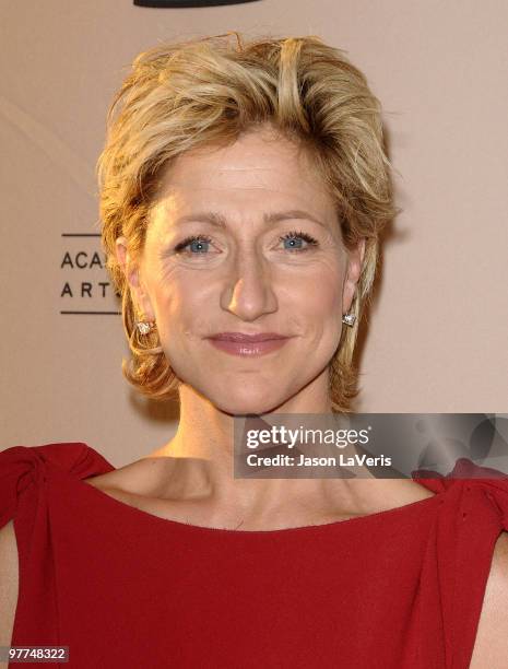 Actress Edie Falco attends an evening with "Nurse Jackie" at Leonard H. Goldenson Theatre on March 15, 2010 in North Hollywood, California.