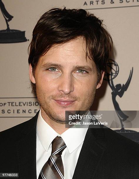 Actor Peter Facinelli attends an evening with "Nurse Jackie" at Leonard H. Goldenson Theatre on March 15, 2010 in North Hollywood, California.