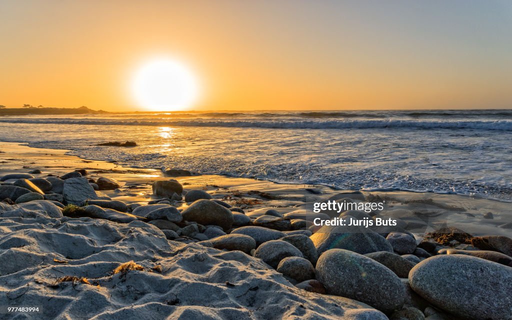 Pebble Beach Sunset