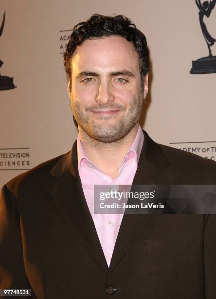 Actor Dominic Fumusa attends an evening with "Nurse Jackie" at Leonard H. Goldenson Theatre on March 15, 2010 in North Hollywood, California.