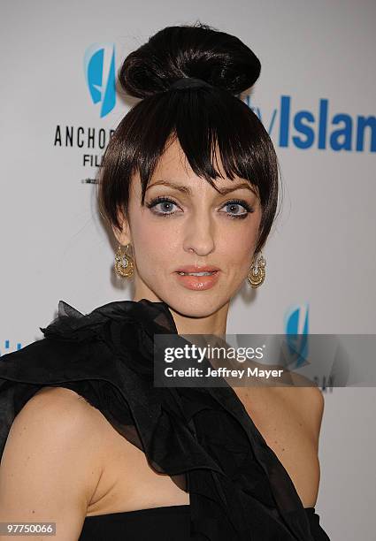 Prima Ballerina Lorena Feijoo arrives at the "City Island" Los Angeles Premiere on March 15, 2010 in Los Angeles, California.