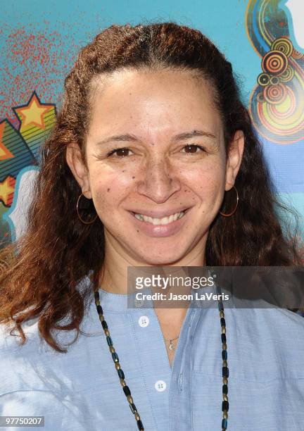 Actress Maya Rudolph attends the Make-A-Wish Foundation event at Santa Monica Pier on March 14, 2010 in Santa Monica, California.