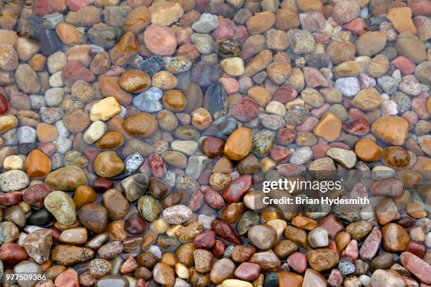 Colorful Water Rocks Multi Color Pebbles Water Photos and Premium High Res Pictures - Getty ...