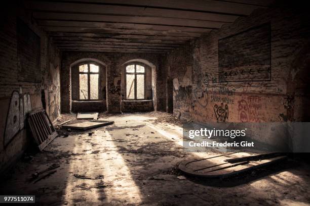 Destroyed Ritual Room Abandoned Church Interior Photos and Premium High Res Pictures - Getty ...
