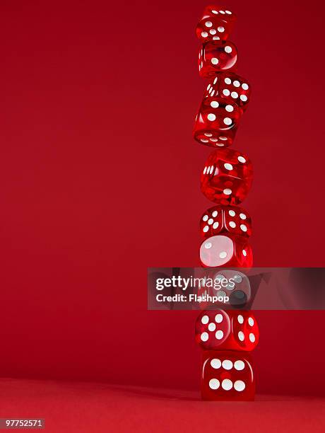 Point Stack Dice Stacked Dice Photos and Premium High Res Pictures - Getty Images