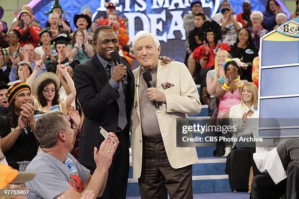 Show -- Television icon Monty Hall and Emmy Award-winner Wayne Brady of the one-hour daytime series LETS MAKE A DEAL, weekdays on the CBS Television...