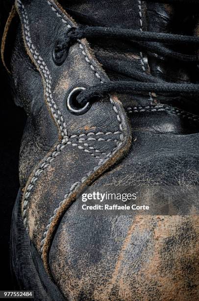 old shoe - raffaele corte stock pictures, royalty-free photos & images