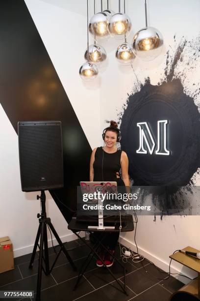 Performs during a Morphe store opening at the Miracle Mile Shops at Planet Hollywood Resort & Casino on June 16, 2018 in Las Vegas, Nevada.