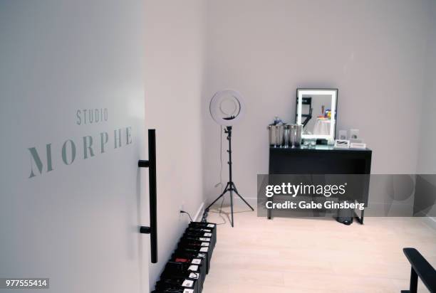 Studio Morphe as seen during a Morphe store opening at the Miracle Mile Shops at Planet Hollywood Resort & Casino on June 16, 2018 in Las Vegas,...