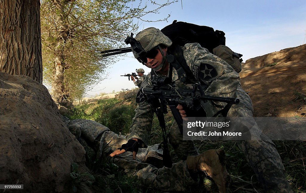 U.S. Army Conducts Operations in Kandahar Province