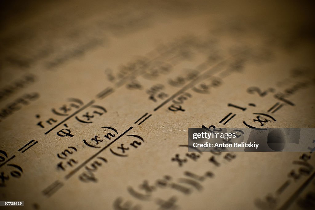 Mathematical formulas