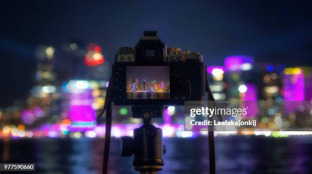 vivid sydney 2018 - leelakajonkij stock-fotos und bilder