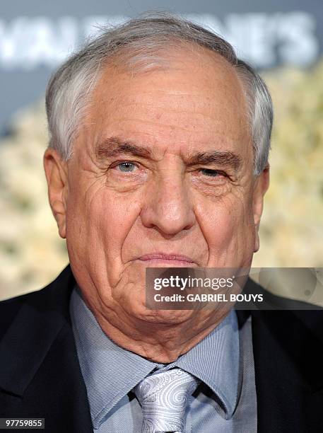 Director Garry Marshall arrives at the Los Angeles Premiere for his new film "Valentine's Day" at the Grauman's Chinese Theatre in Hollywood,...