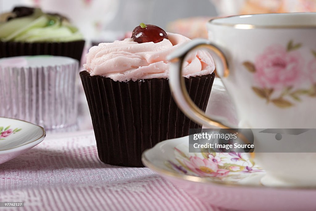 Thé et petits gâteaux