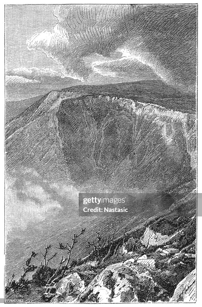 Topography and geo-ecological nature of Krakonoš´s Giant mountains