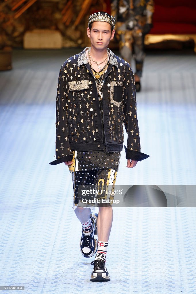 Dolce & Gabbana - Runway - Milan Men's Fashion Week Spring/Summer 2019