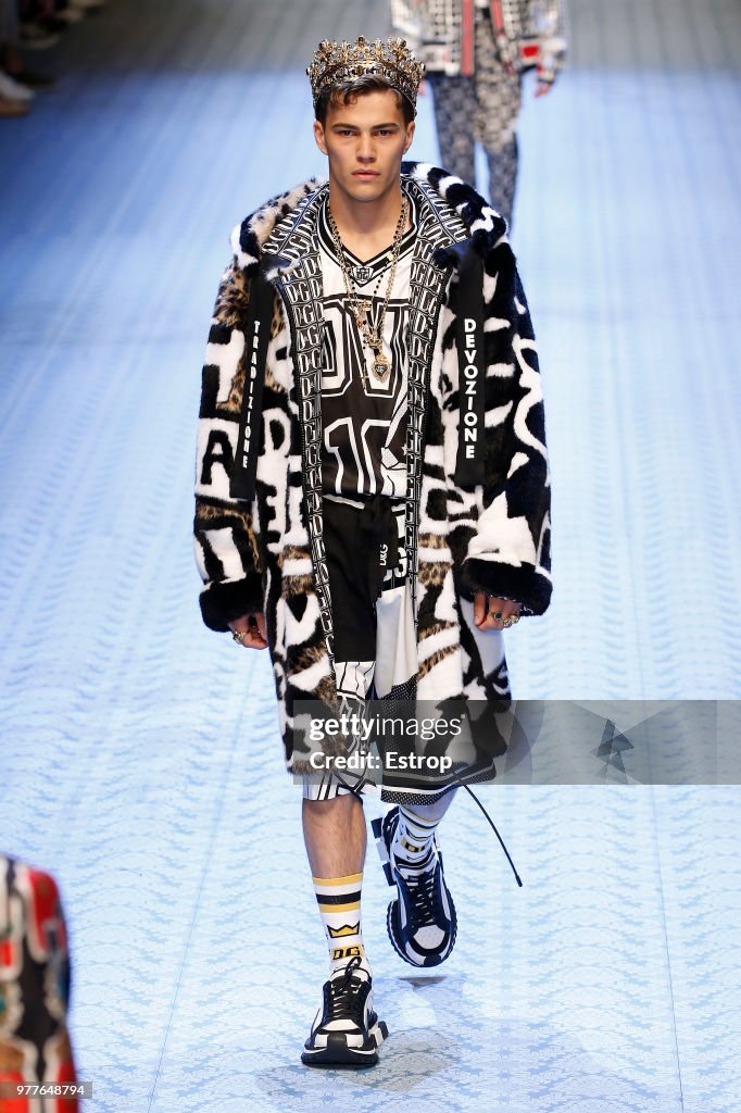 Dolce & Gabbana - Runway - Milan Men's Fashion Week Spring/Summer 2019