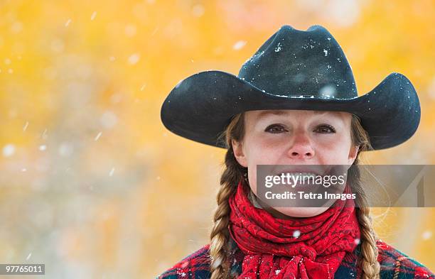 Cowgirl High-Res Stock Photo