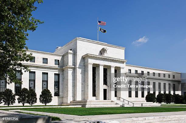 united states federal reserve - federal reserve stockfoto's en -beelden