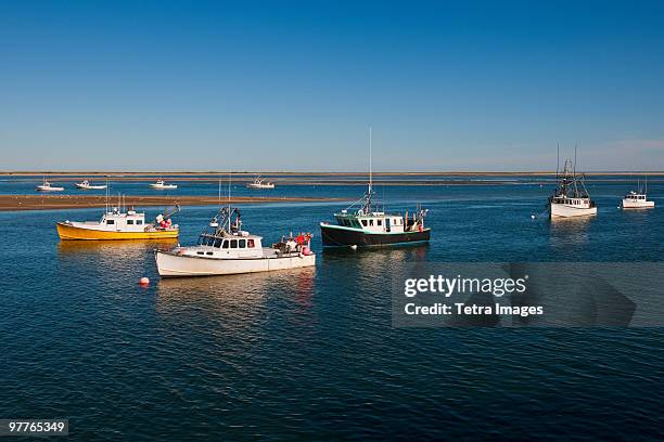 fishing boats - chatham massachusetts stock pictures, royalty-free photos & images