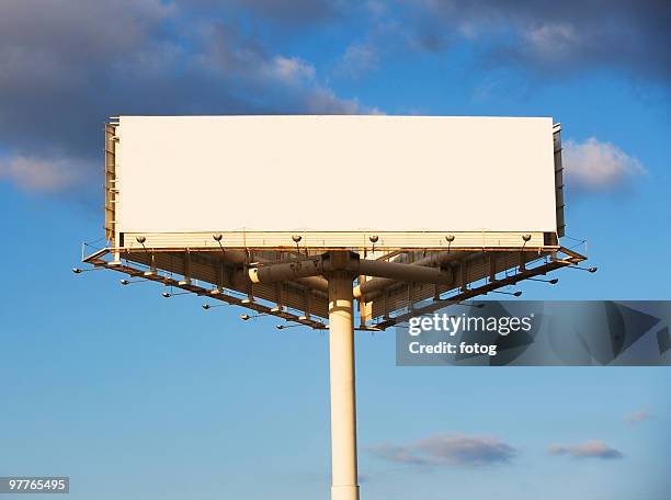 billboard - us blank billboard stock pictures, royalty-free photos & images