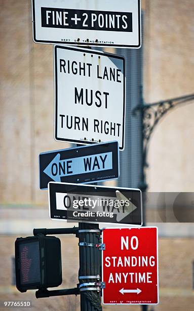 traffic signs - appearance ticket stock pictures, royalty-free photos & images