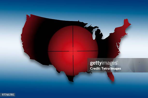 Target Vector Map 1,153 Threat Map Stock Photos, High-Res Pictures, and Images - Getty Images