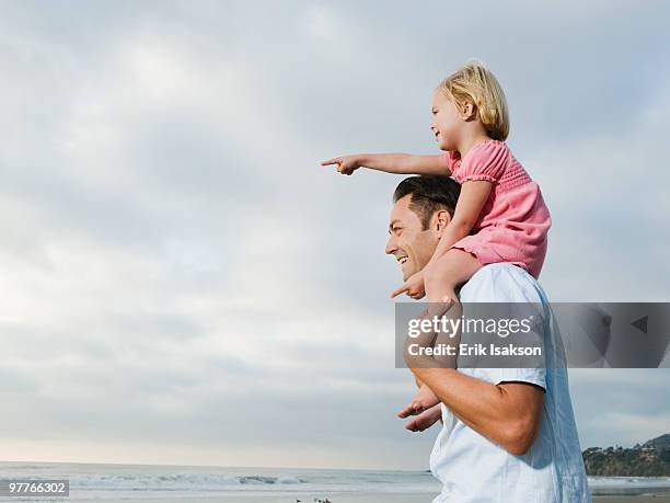 4,324 Dad Daughter Shoulders Stock Photos, High-Res Pictures, and ...