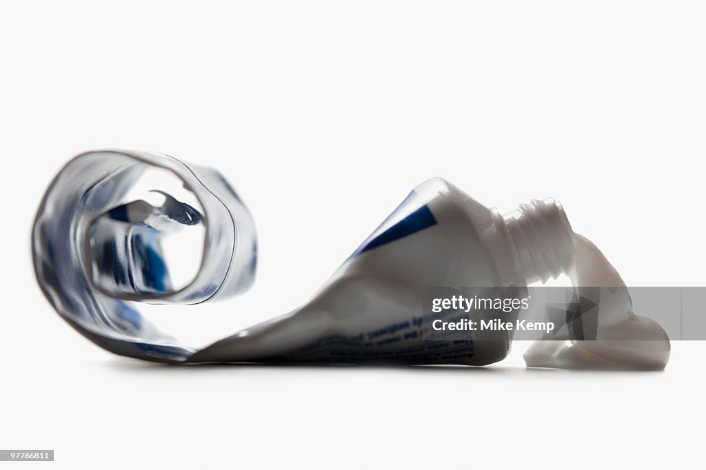 Used Toothpaste Tubes Empty Toothpaste Tubes