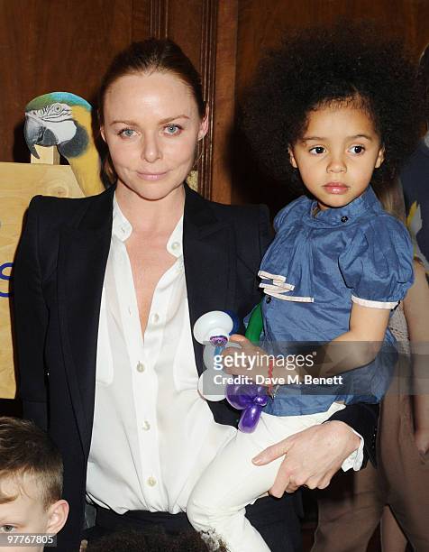 Stella McCartney attends the launch for Stella McCartney's collection for GAP at the Porchester Hall on March 16, 2010 in London, England.
