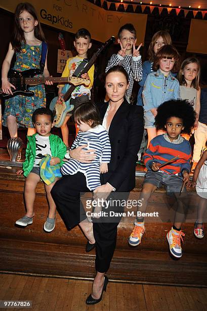 Stella McCartney attends the launch for Stella McCartney's collection for GAP at the Porchester Hall on March 16, 2010 in London, England.