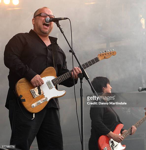 Black Francis of the Pixies performs on day three of the Isle of Wight Festival at Seaclose Park on June 14, 2009 in Newport, Isle of Wight.