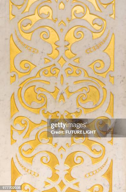 rookery building, interior panel detail, chicago, illinois, usa, north america - rookery chicago 個照片及圖片檔