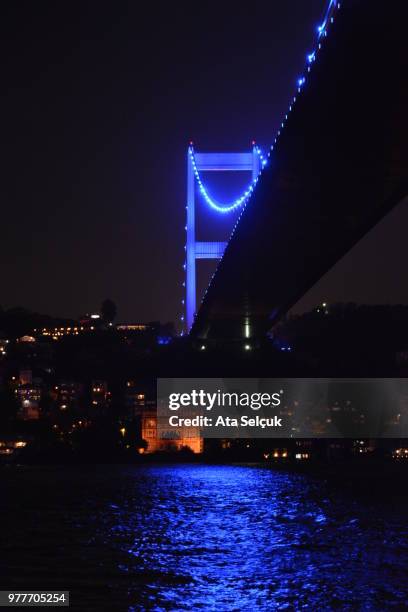 bosphorus night - ata stock pictures, royalty-free photos & images