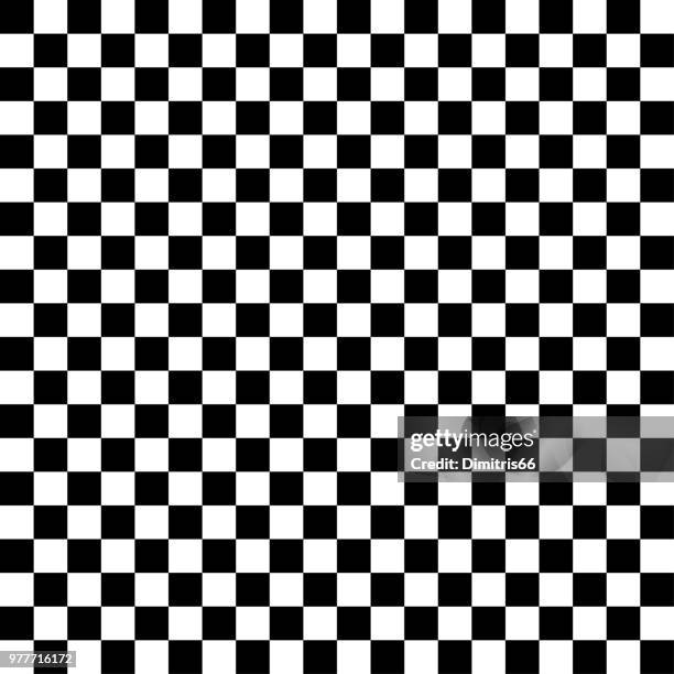 vector checker chess abstract seamless background - chess board stock illustrations