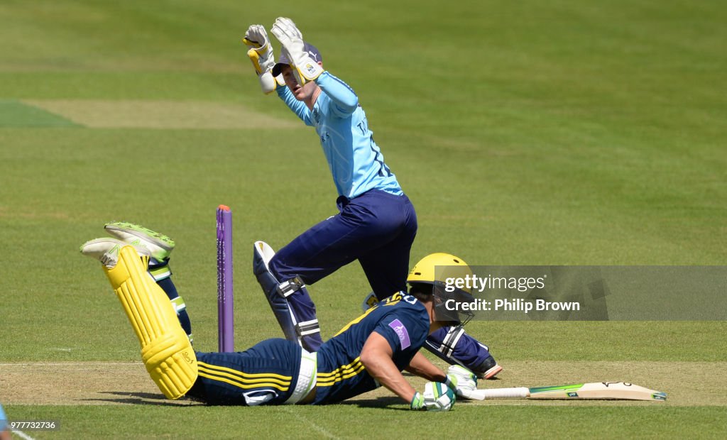 Hampshire v Yorkshire Vikings - Royal London One-Day Cup Semi Final