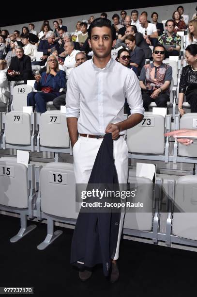 Maharaja Padmanabh Singh attends the Giorgio Armani show during Milan Men's Fashion Week Spring/Summer 2019 on June 18, 2018 in Milan, Italy.