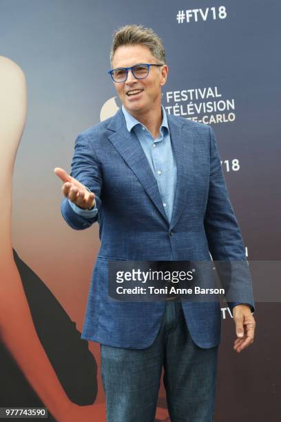 Tim Daly from the serie 'Madam Secretary' attends a photocall during the 58th Monte Carlo TV Festival on June 17, 2018 in Monte-Carlo, Monaco.
