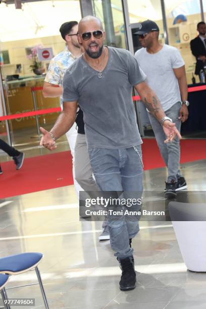 Shemar Moore from the serie 'S.W.A.T' attends a photocall during the 58th Monte Carlo TV Festival on June 17, 2018 in Monte-Carlo, Monaco.