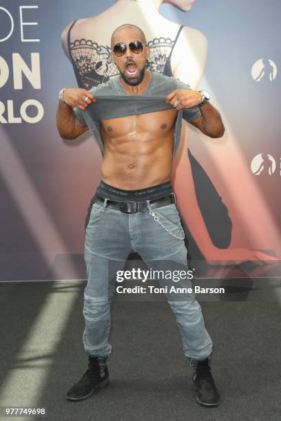 Shemar Moore from the serie 'S.W.A.T' attends a photocall during the 58th Monte Carlo TV Festival on June 17, 2018 in Monte-Carlo, Monaco.