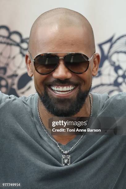 Shemar Moore from the serie 'S.W.A.T' attends a photocall during the 58th Monte Carlo TV Festival on June 17, 2018 in Monte-Carlo, Monaco.